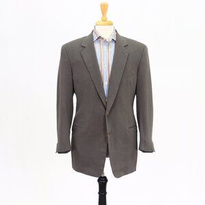 Giorgio Armani Black Label 42R Brown Solid 2-Button Sport Coat Blazer Jacket P11